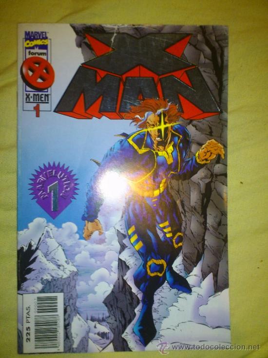 C&oacute;mics: X-MAN VOL. 2 N&ordm; 1 FORUM. - Foto 1
