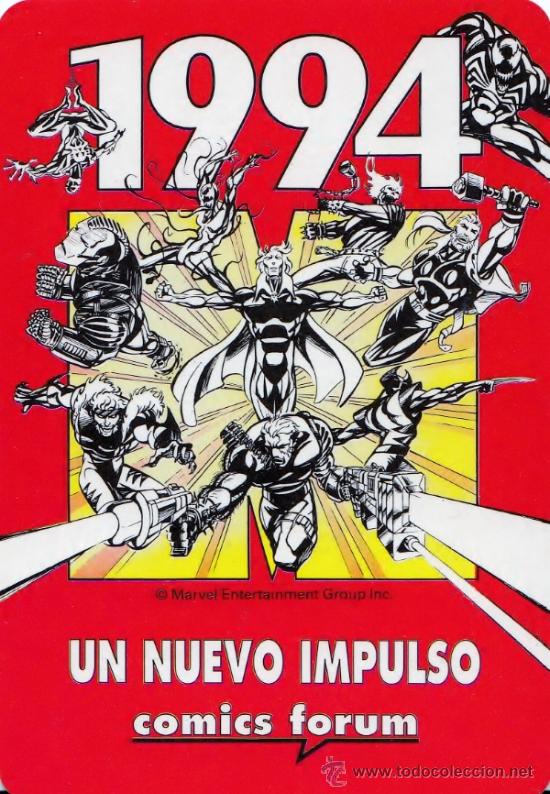 Comics: Calendario 1994 de Comics Forum - CLC