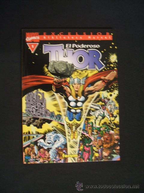 C&oacute;mics: EXCELSIOR - BIBLIOTECA MARVEL - EL PODEROSO THOR - N&ordm; 1 - FORUM - - Foto 1