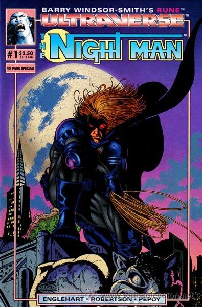 C&oacute;mics: The Night Man (Ultraverse) [Numeros 1 al 3] - Foto 1