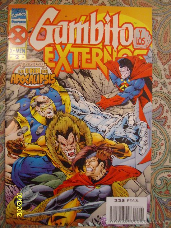 C&oacute;mics: GAMBITO Y LOS EXTERNOS N&ordm; 2 FORUM - Foto 1