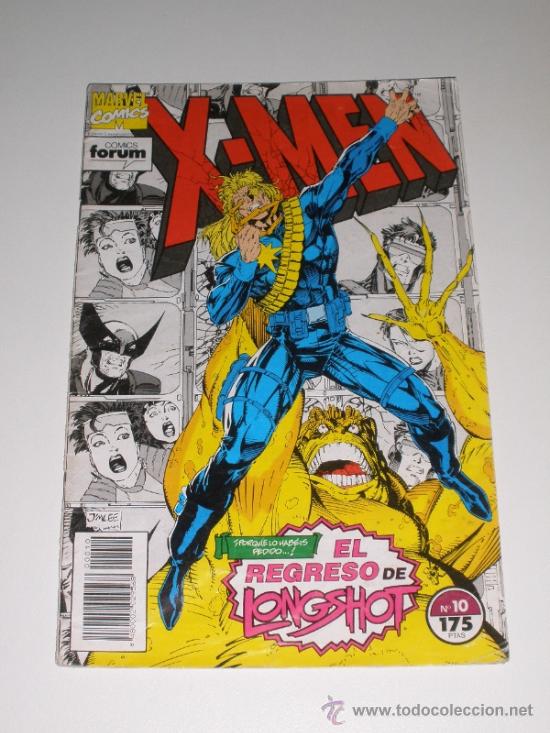 C&oacute;mics: X-MEN - NUMERO 10 - EL REGRESO DE LONGSHOT (MARVEL - FORUM) - Foto 1