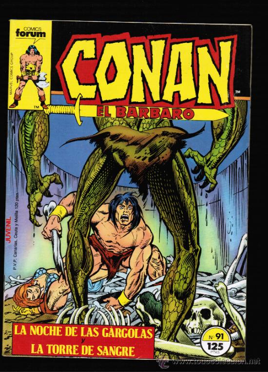 C&oacute;mics: CONAN EL BARBARO N&ordm; 91 - FORUM 1&ordf; EDICION - Foto 1