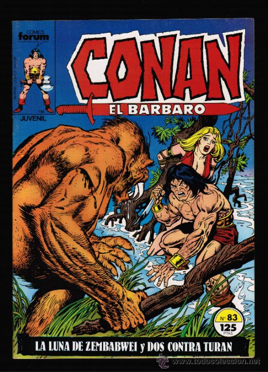 C&oacute;mics: CONAN EL BARBARO N&ordm; 83 - FORUM 1&ordf; EDICION - Foto 1
