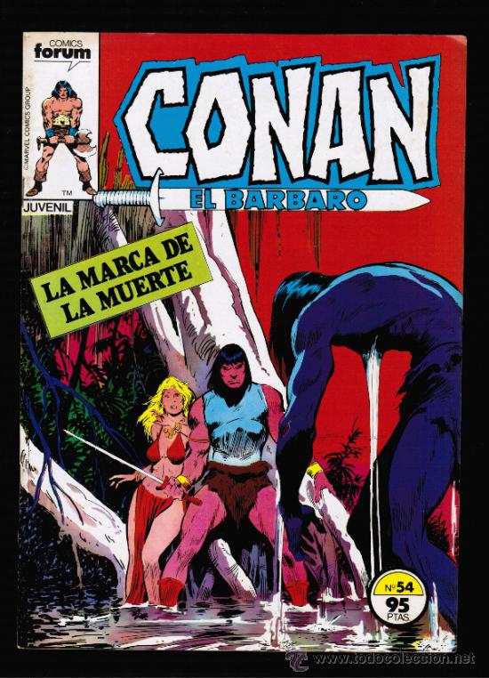 C&oacute;mics: CONAN EL BARBARO N&ordm; 54 - FORUM 1&ordf; EDICION - Foto 1