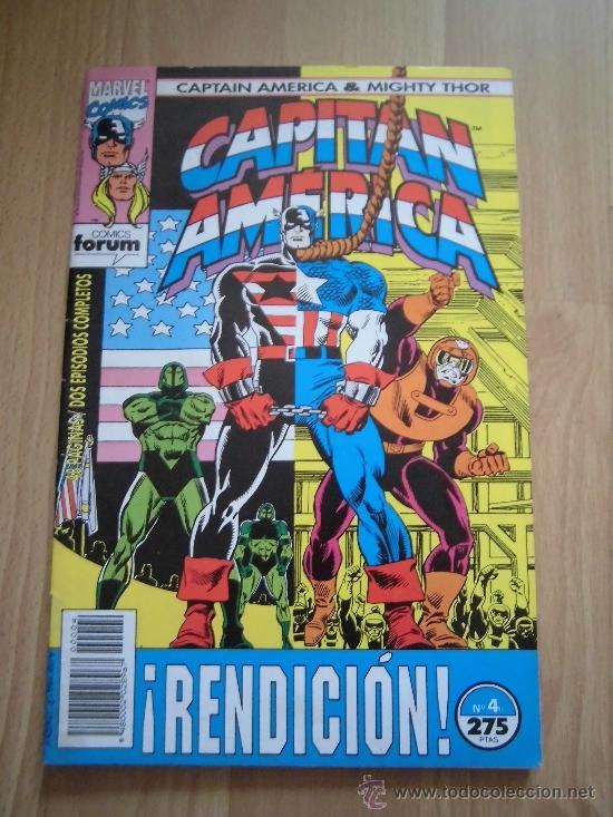 C&oacute;mics: CAPITAN AMERICA & MIGHTY THOR   N&ordm; 4 - Foto 1