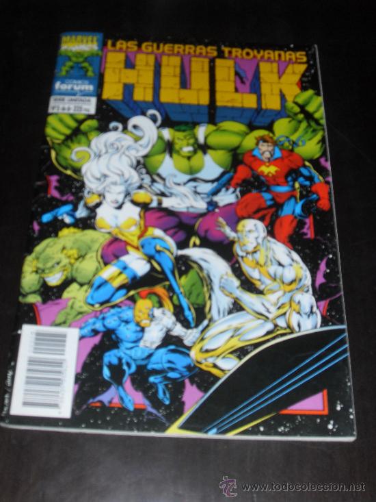 C&oacute;mics: HULK LAS GUERRAS TROYANAS N&ordm; 5 DE 6. MARVEL COMICS. FORUM. - Foto 1