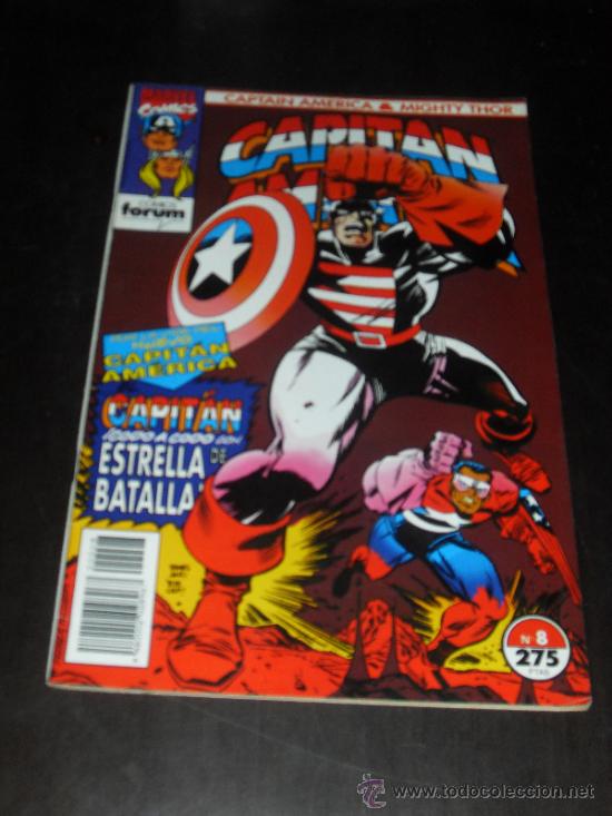 C&oacute;mics: CAPITAN AMERICA N&ordm; 8. VOL 2. MARVEL COMICS. FORUM. - Foto 1