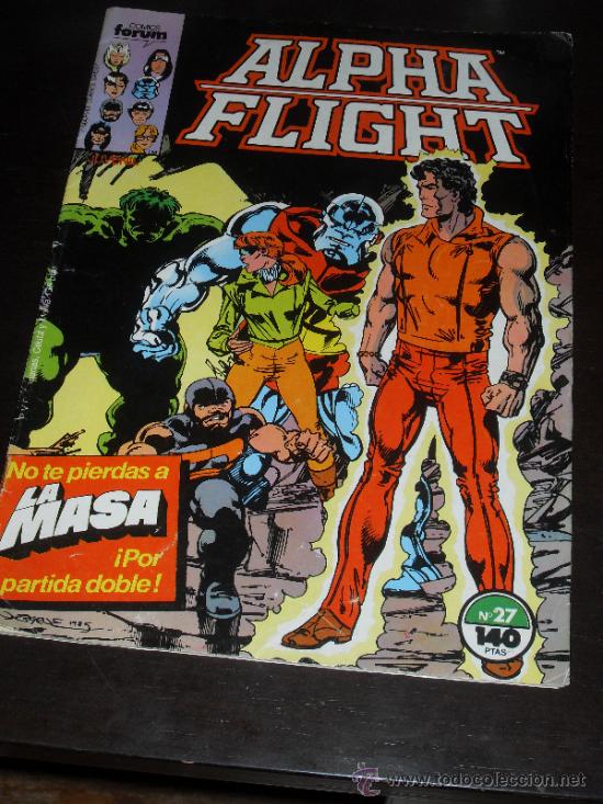 C&oacute;mics: ALPHA FLIGHT N&ordm; 27. COMICS. FORUM. - Foto 1