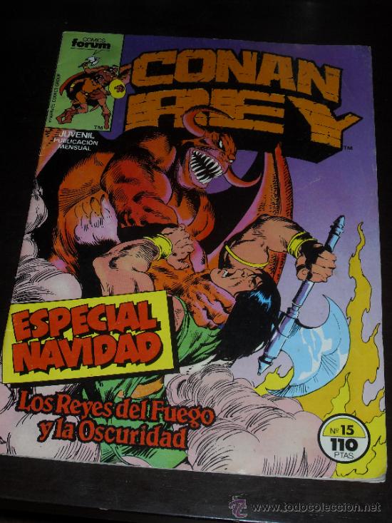 C&oacute;mics: CONAN REY N&ordm; 15. COMICS FORUM JUVENIL. - Foto 1