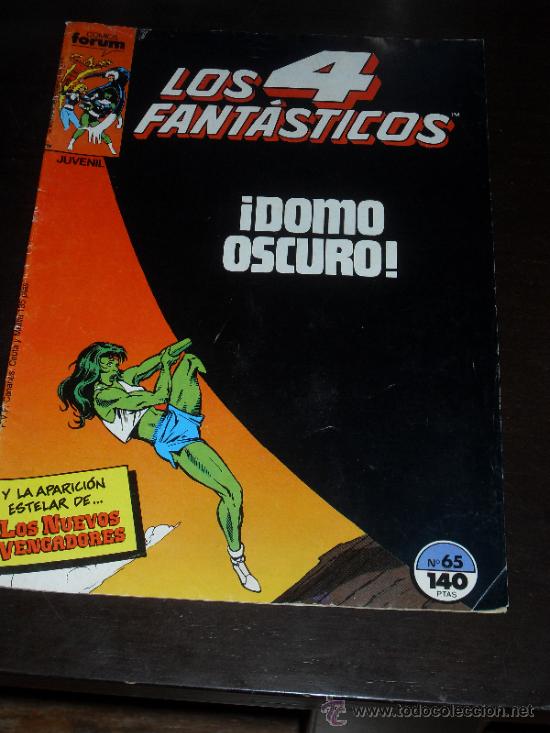 C&oacute;mics: LOS 4 FANTASTICOS. N&ordm; 65. VOL. 1. MARVEL COMICS FORUM. - Foto 1