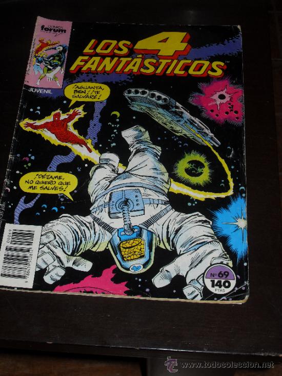 C&oacute;mics: LOS 4 FANTASTICOS. N&ordm; 69. VOL. 1. MARVEL COMICS FORUM. - Foto 1