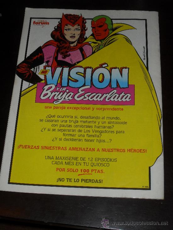 C&oacute;mics: LOS 4 FANTASTICOS. N&ordm; 64. VOL. 1. MARVEL COMICS FORUM. - Foto 2