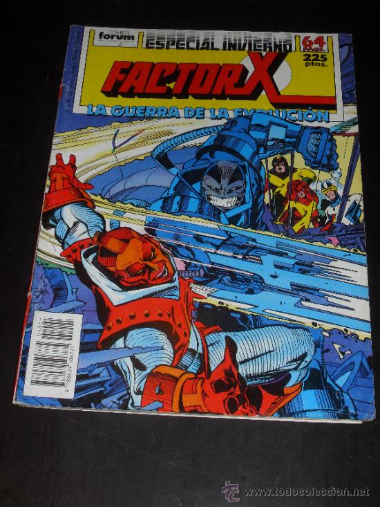 C&oacute;mics: FACTOR X. N&ordm; ESPECIAL INVIERNO 1988. VOL. 1. MARVEL COMICS FORUM. - Foto 1