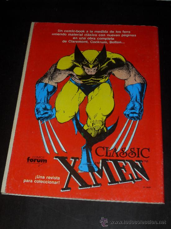 C&oacute;mics: FACTOR X. N&ordm; ESPECIAL INVIERNO 1988. VOL. 1. MARVEL COMICS FORUM. - Foto 2