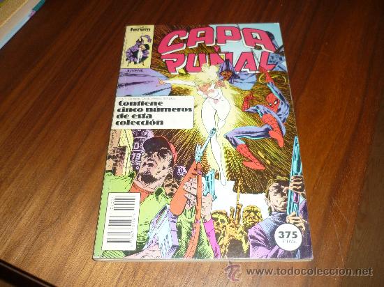 C&oacute;mics: CAPA Y PU&Ntilde;AL, N&ordm;. 1 AL 5, CINCO COMICS FORUM RETAPADOS.- 1989 - Foto 1