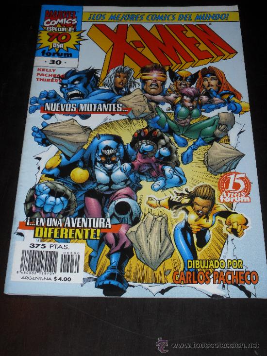C&oacute;mics: X-MEN N&ordm; 30. VOL. 2. MARVEL COMICS. FORUM. - Foto 1