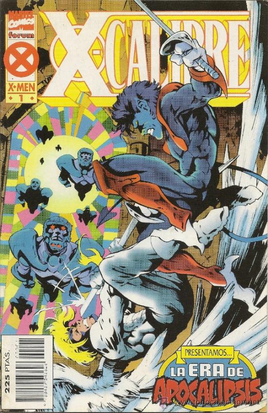 C&oacute;mics: X-CALIBRE. MINISERIE DE 4 NUMEROS. (LA ERA DE APOCALIPSIS) - Foto 1
