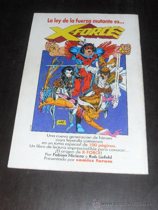 C&oacute;mics: X-MEN N&ordm; 1. VOL. 1. MARVEL COMICS. FORUM. - Foto 2