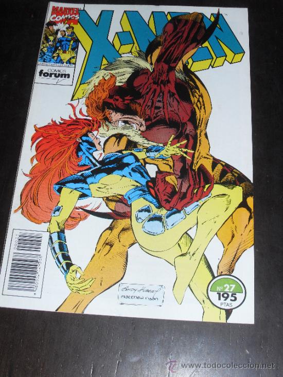C&oacute;mics: X-MEN N&ordm; 27. VOL. 1. MARVEL COMICS. FORUM. - Foto 1