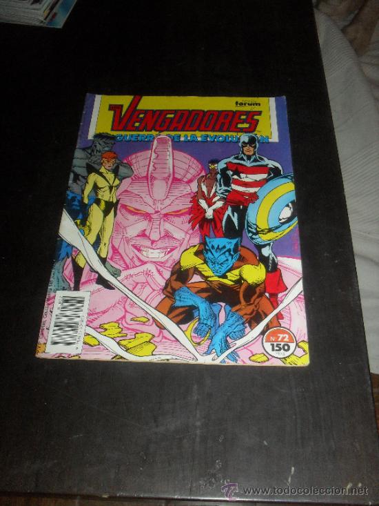 C&oacute;mics: LOS VENGADORES N&ordm; 72. VOL. 1. MARVEL COMICS. FORUM. - Foto 1
