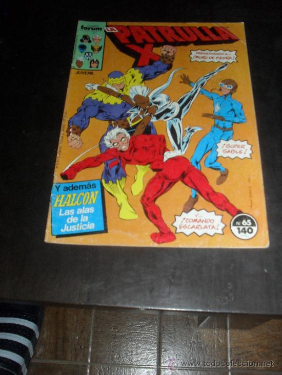 C&oacute;mics: LA PATRULLA X N&ordm; 65. VOL. 1. MARVEL COMICS. FORUM. - Foto 1