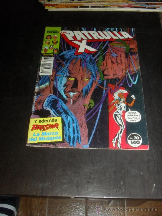 C&oacute;mics: LA PATRULLA X N&ordm; 70. VOL. 1. MARVEL COMICS. FORUM. - Foto 1