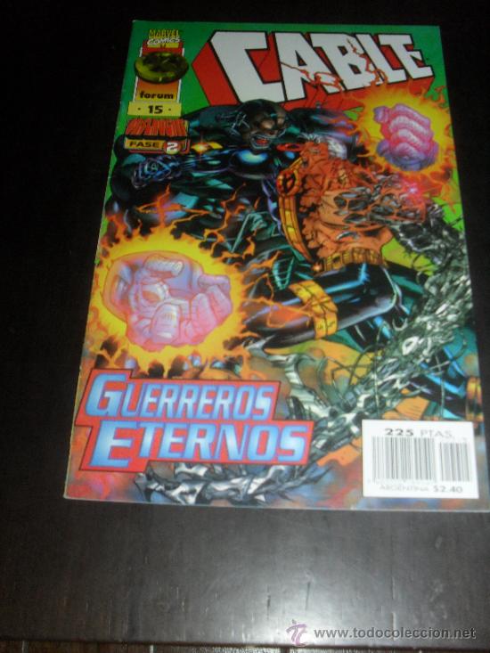 C&oacute;mics: CABLE N&ordm; 15. VOL. 2. MARVEL COMICS. FORUM. - Foto 1