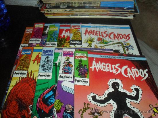 C&oacute;mics: ANGELES CAIDOS. COLECCION COMPLETA. 8 NUMEROS. MARVEL COMICS. FORUM.
