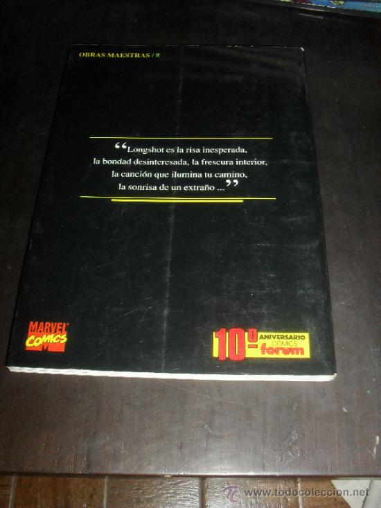 C&oacute;mics: LONGSHOT. OBRAS MAESTRAS N&ordm; 8. COMICS FORUM. - Foto 5
