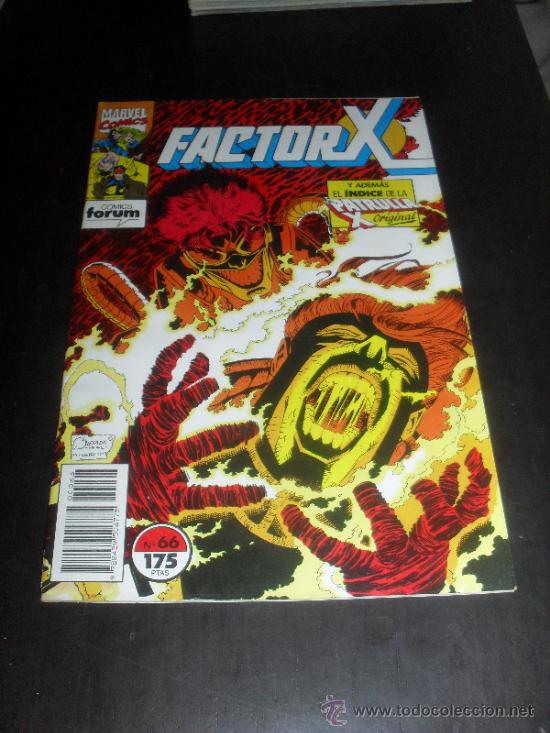C&oacute;mics: FACTOR X. N&ordm; 66. VOL. 1. MARVEL COMICS. FORUM. - Foto 1