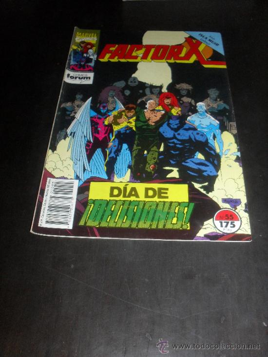 C&oacute;mics: FACTOR X. N&ordm; 55. VOL. 1. MARVEL COMICS. FORUM. - Foto 1