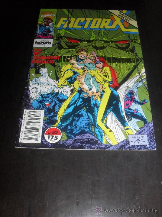 C&oacute;mics: FACTOR X. N&ordm; 52. VOL. 1. MARVEL COMICS. FORUM. - Foto 1