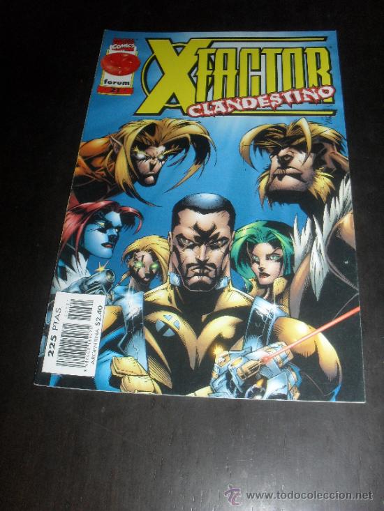 C&oacute;mics: X-FACTOR. N&ordm; 21. VOL. 2. MARVEL COMICS. FORUM. - Foto 1