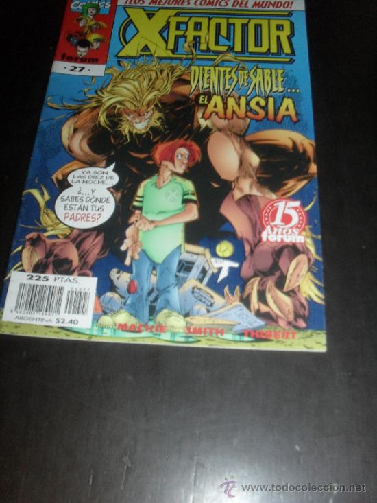 C&oacute;mics: X-FACTOR. N&ordm; 27. VOL. 2. MARVEL COMICS. FORUM. - Foto 1