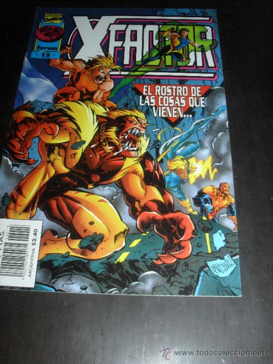 C&oacute;mics: X-FACTOR. N&ordm; 13. VOL. 2. MARVEL COMICS. FORUM. - Foto 1