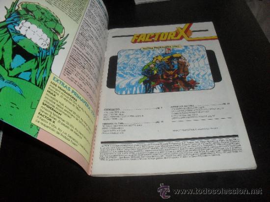 C&oacute;mics: FACTOR X. N&ordm; EXTRA PRIMAVERA. 1995. MARVEL COMICS. FORUM. - Foto 2
