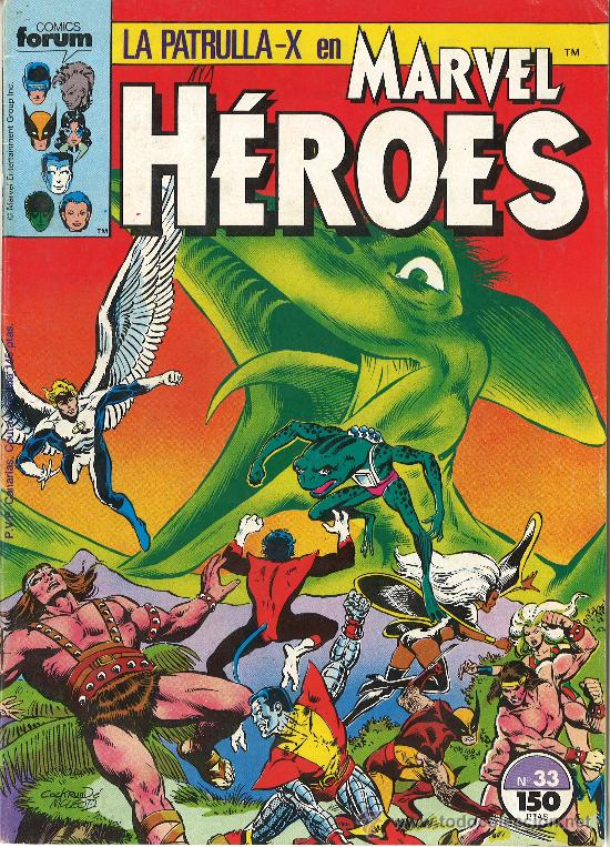 C&oacute;mics: La Patrulla X en Marvel H&eacute;roes. n&ordm; 33 - Foto 1