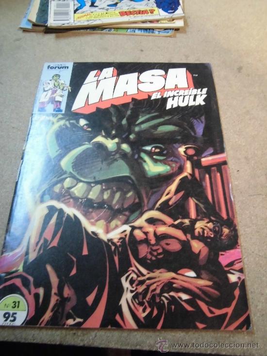 C&oacute;mics: LA MASA EL INCREIBLE HULK N&ordm; 31.- 1984 - Foto 1