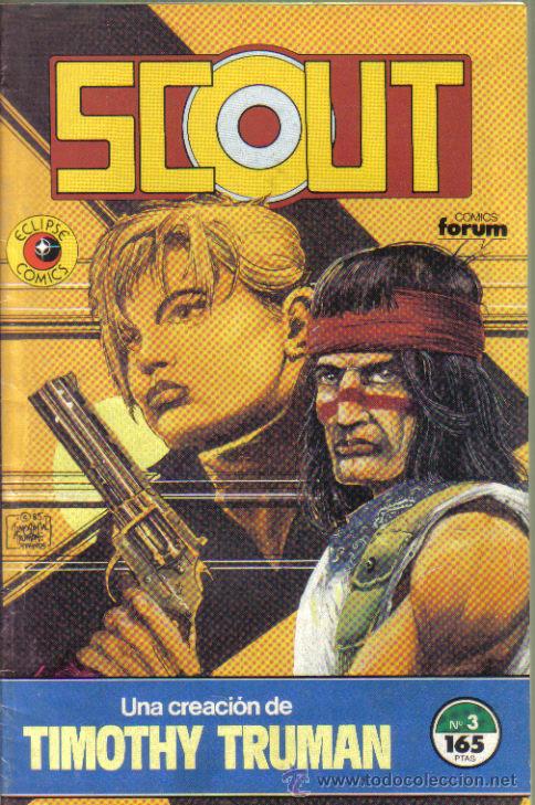 C&oacute;mics: SCOUT N&ordm; 3. ECLIPSE COMICS. FORUM. LITERACOMIC. PEDIDO MINIMO 6&euro;. - Foto 1