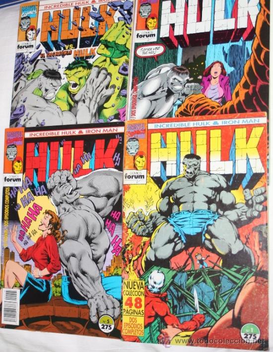 C&oacute;mics: increible Hulk & IRON MAN (coleccion completa en nueve ejemplares) - Foto 1