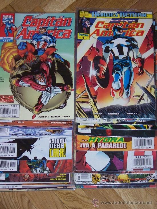 C&oacute;mics: CAPITAN AMERICA VOL. 4 HEROES RETURN COMPLETA 27 N&ordm; MBE - Foto 1
