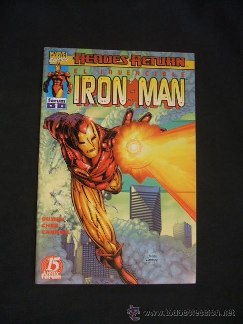 C&oacute;mics: HEROES RETURN - IRON MAN - N&ordm; 1 - FORUM - - Foto 1
