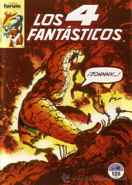 C&oacute;mics: los 4 fantasticos vol.1 n&ordm;41 - Foto 1