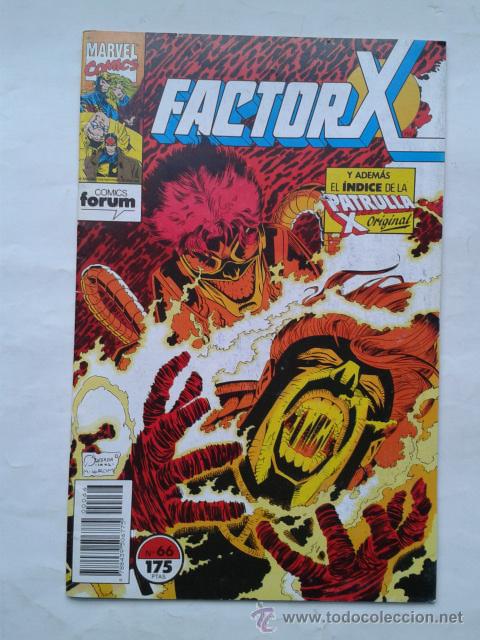 C&oacute;mics: FACTOR X. N&ordm; 66. VOL. 1. MARVEL COMICS. FORUM. - Foto 1