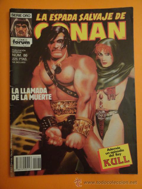 C&oacute;mics: LA ESPADA SALVAJE DE CONAN N&ordm; 86 LA LLAMADA DE LA MUERTE . FORUM . - Foto 1