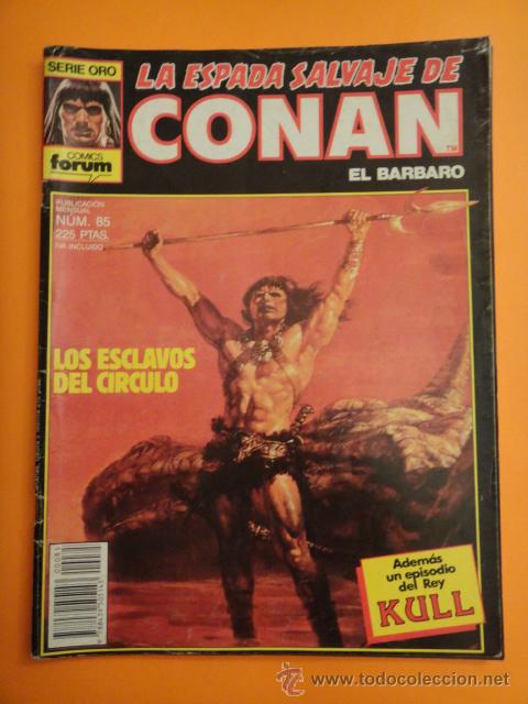C&oacute;mics: LA ESPADA SALVAJE DE CONAN N&ordm; 85 LOS ESCLAVOS DEL CIRCULO . FORUM . - Foto 1