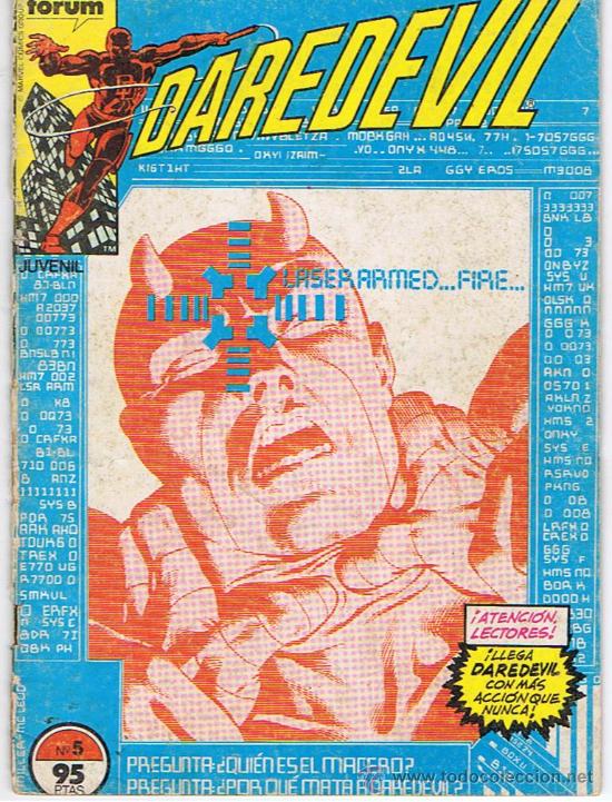 C&oacute;mics: COMIC DAREDEVIL N&ordm;5 - Foto 1