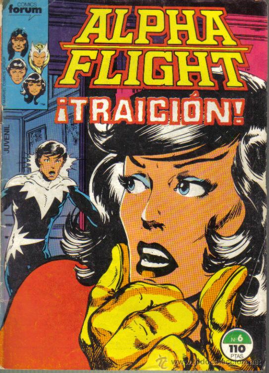 C&oacute;mics: ALFHA FLIGHT N&ordm; 6. LITERACOMIC. PEDIDO MINIMO 6&euro;. - Foto 1