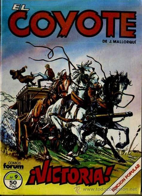 C&oacute;mics: EL COYOTE EDICI&Oacute;N POPULAR N&ordm; 9 - Foto 1